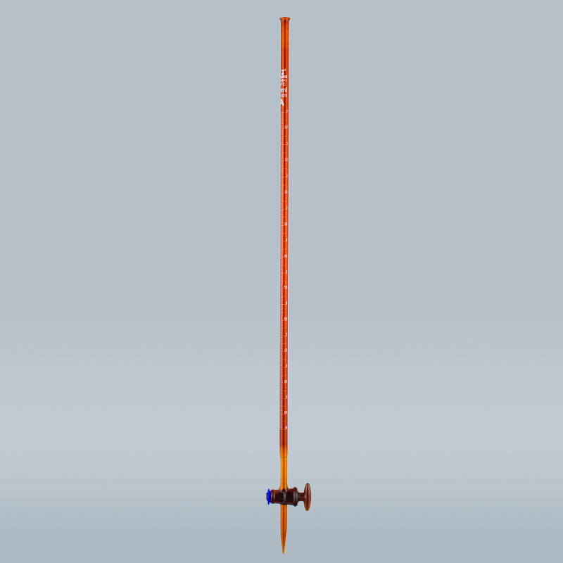 ESV131，酸滴管-玻璃截门,25ml,棕色,TD量出式,A级,Boro 3.3