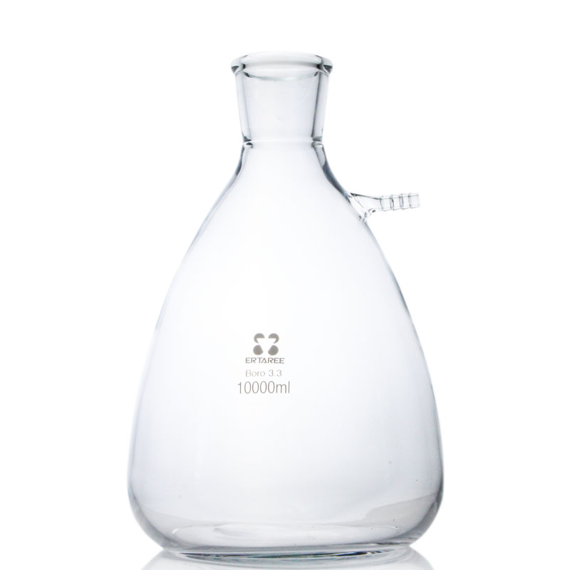 E110105L,上嘴抽滤瓶,5000ml,Boro 3.3,ERTAREE®