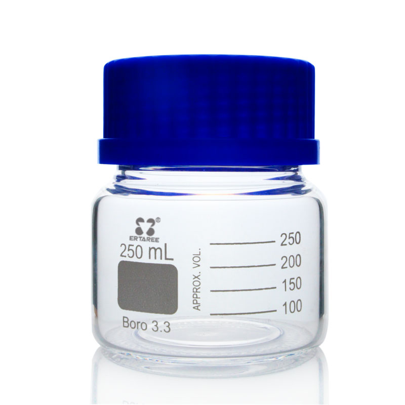 ESV1024250,GL80螺口试剂瓶,250ml,Boro 3.3