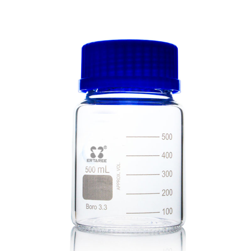 ESV1024500,GL80螺口试剂瓶,500ml,Boro 3.3