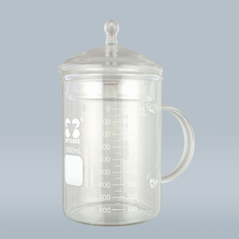 EHD231701L,带把烧杯,无嘴带盖,1000ml，Boro 3.3