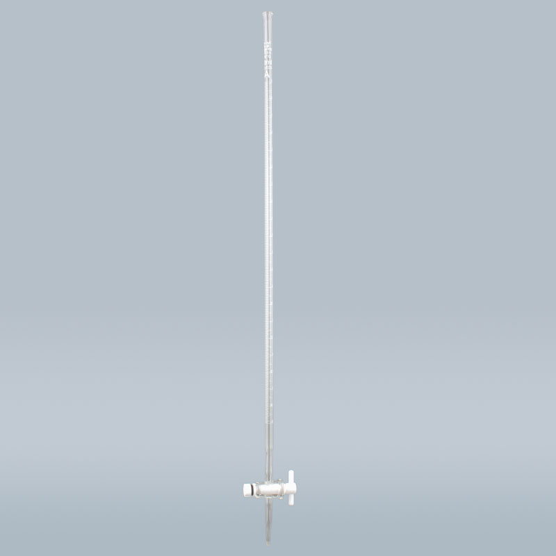 ESV135,酸滴管-四氟截门,50ml,透明色,TD量出式,A级,Boro 3.3