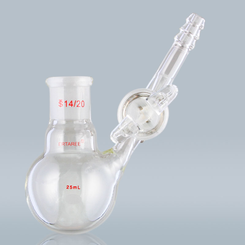 E-F534500,单口球型反应瓶,500ml,24/40,schlenk瓶,史莱克瓶