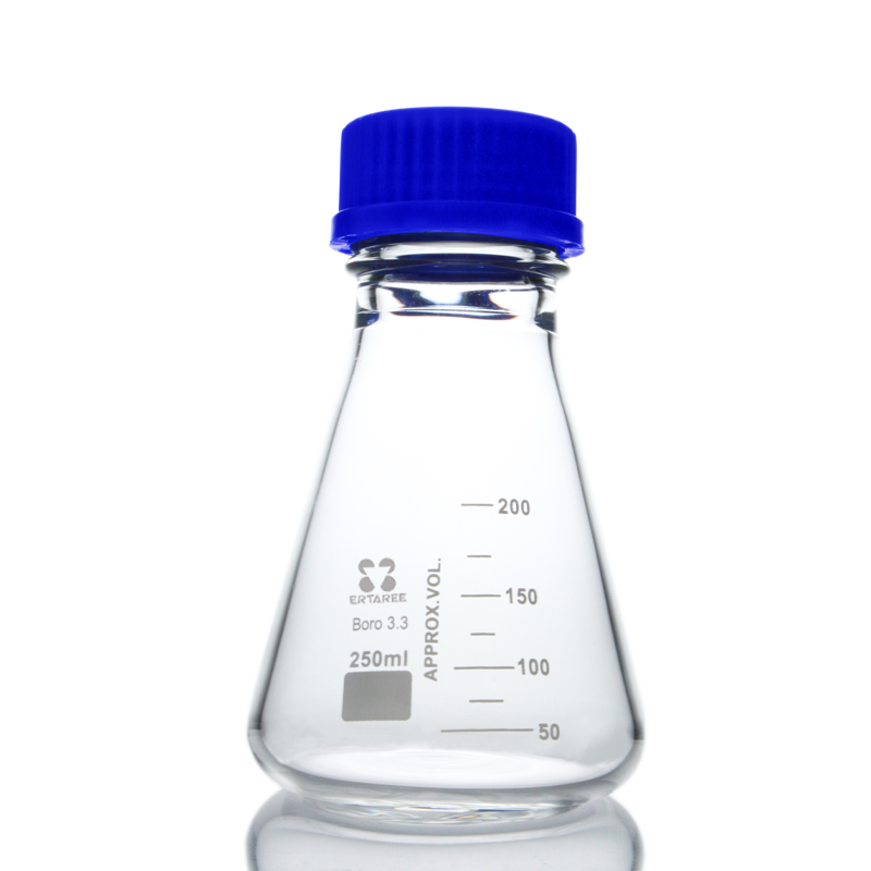 ESV210250,螺口三角烧瓶,250ml,GL45,高硼硅