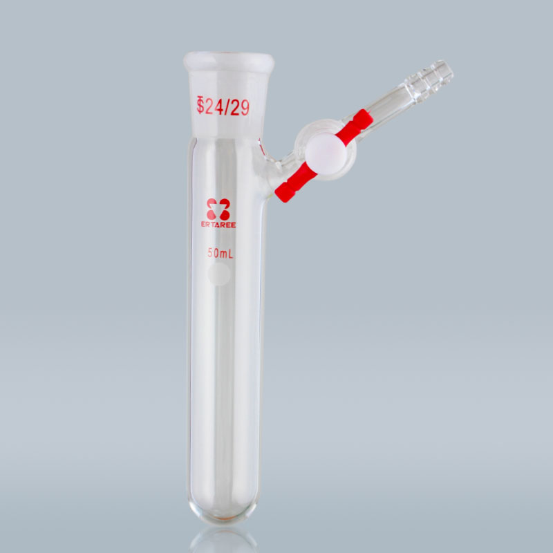 E-F891425S，内磨口反应管，25ml，14/20，schlenk管，史莱克管